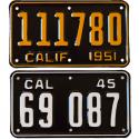 CA Motorcycle License Plates For Sale