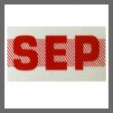 September CA Red DMV Month Sticker - License Plate Registration