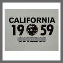 1959 CA YOM DMV Sticker - License Plate Registration